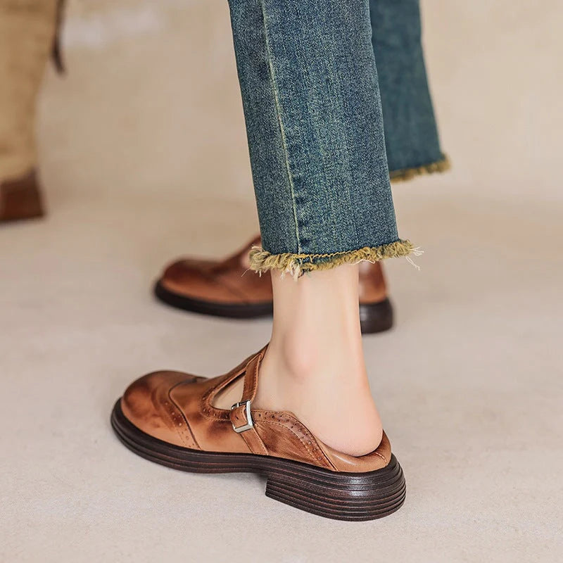 Eleganter Lederschuh